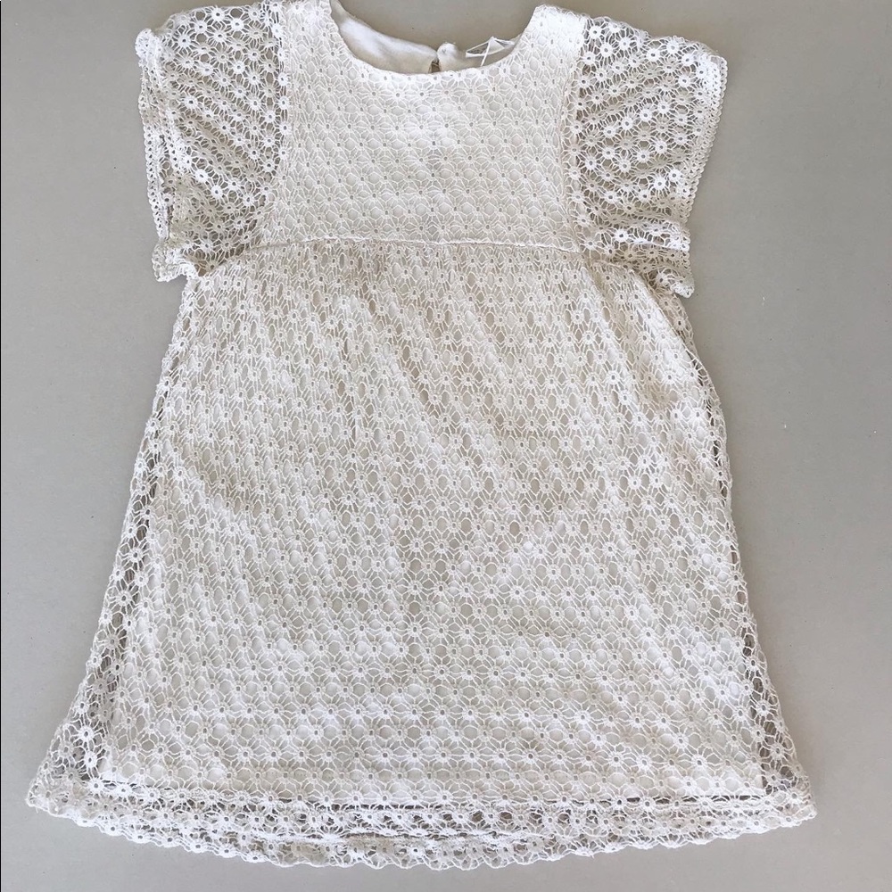 Crochet dress. Zara casual collection